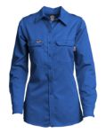 Picture of Lapco L-SFRDH6 Women's FR DH Uniform Shirt | made with 6.5oz. Westex® DH