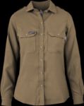 Picture of Lapco L-TCS5 Women's FR Uniform Shirts made with 5oz. TecaSafe One® Inherent