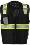 Picture of Safety Brite SB-43ZS Multi-Pocket Two-Tone Trim Mesh Vest
