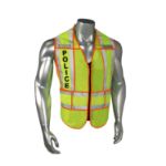 Picture of Radwear USA LHV-207-OSPT Class 2 Breakaway Vest Police
