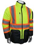 Picture of Radians SJ510X-3 Quilted Reversible Jacket with Zip-Off Sleeves X-Back