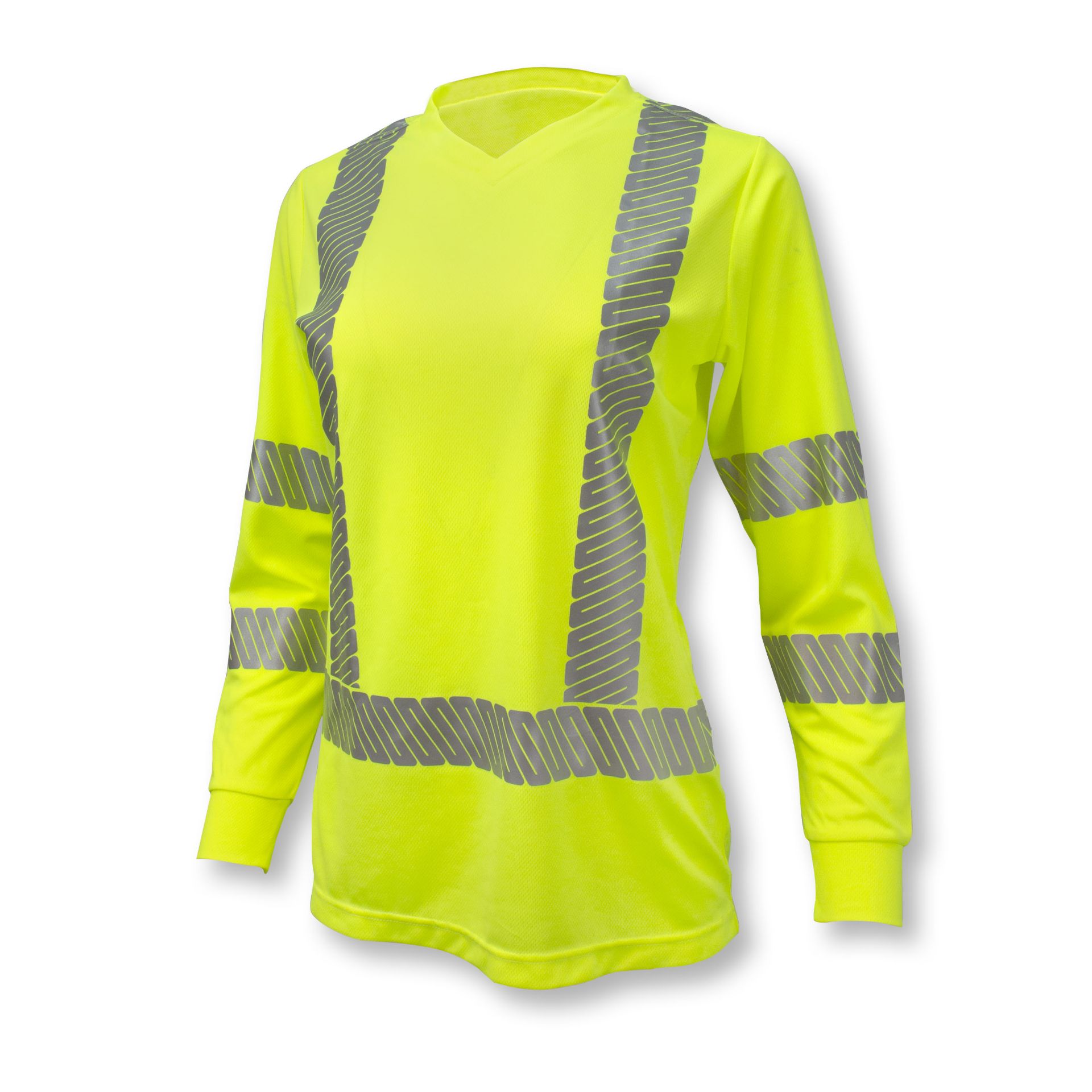 Picture of Radians ST21W Class 3 High Visibility Women's Long Sleeve T-Shirt with Max-Dri