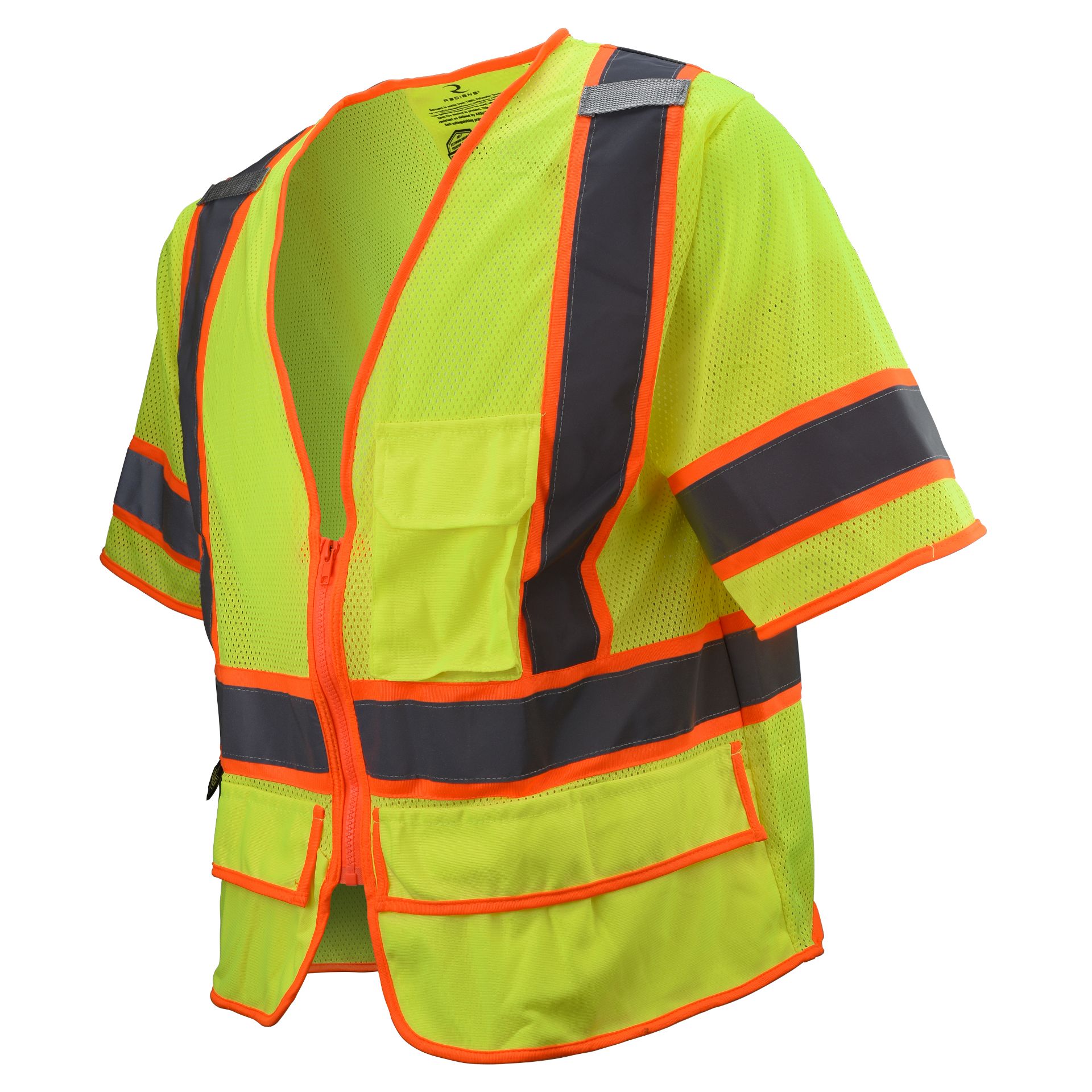 Picture of Radians SV2725 Type R Class 3 Self Extinguishing Multipurpose Mesh Surveyor Vest