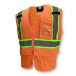 Picture of Radians SV272T-2 Multipurpose Surveyor Tether Vest with Contrasting Trim
