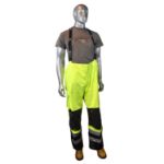 Picture of Radians RW32-EZ1Y Heavy Duty Rip Stop Waterproof & Breathable Pants w/Bib