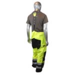Picture of Radians RW32-EZ1Y Heavy Duty Rip Stop Waterproof & Breathable Pants w/Bib