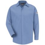 Picture of Bulwark® SMS2 Men's Midweight FR Pocketless Concealed-Gripper Work Shirt