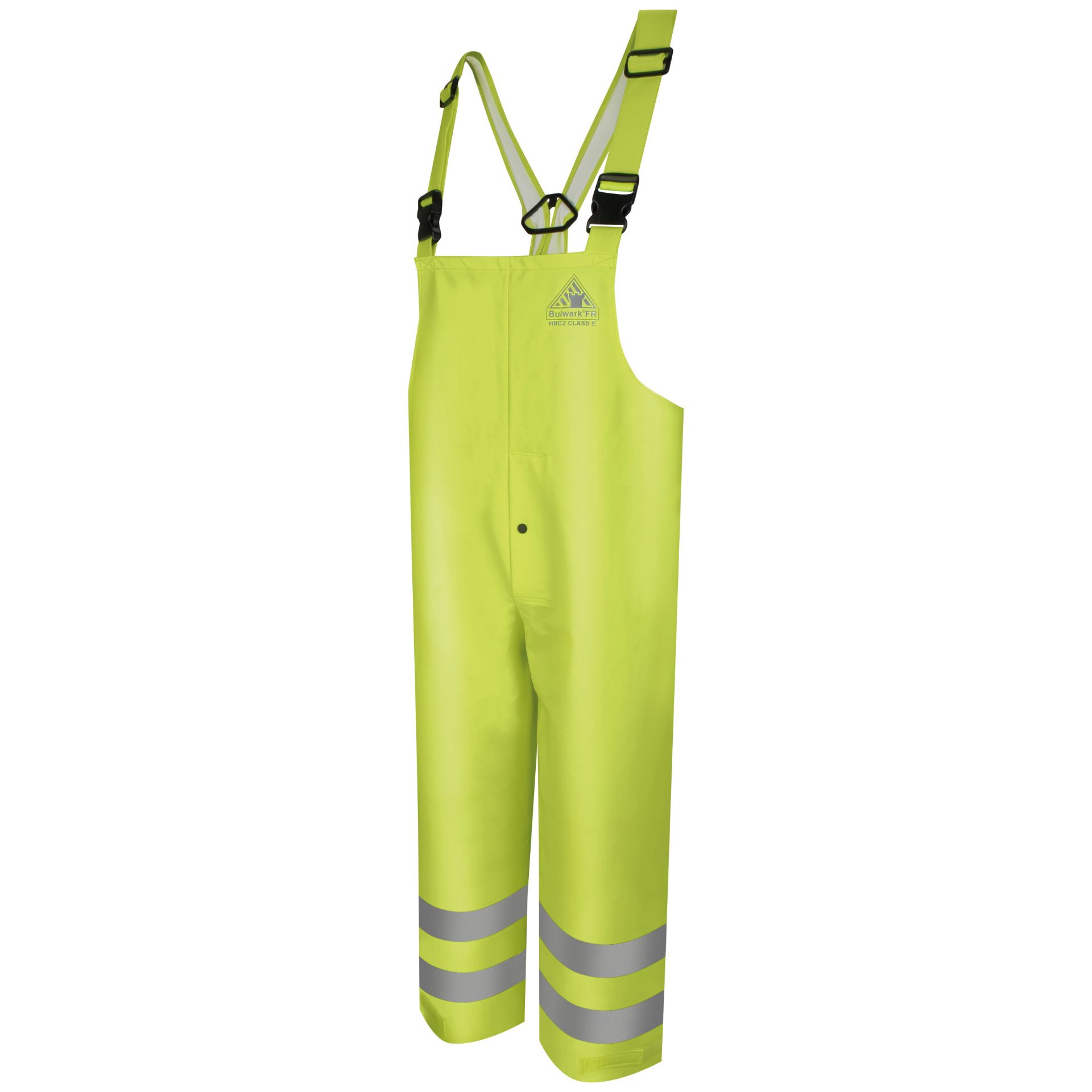 Picture of Bulwark® BXN4 Men's FR Hi-Visibility Rain Bib Overalls
