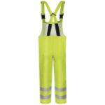 Picture of Bulwark® BXN4 Men's FR Hi-Visibility Rain Bib Overalls