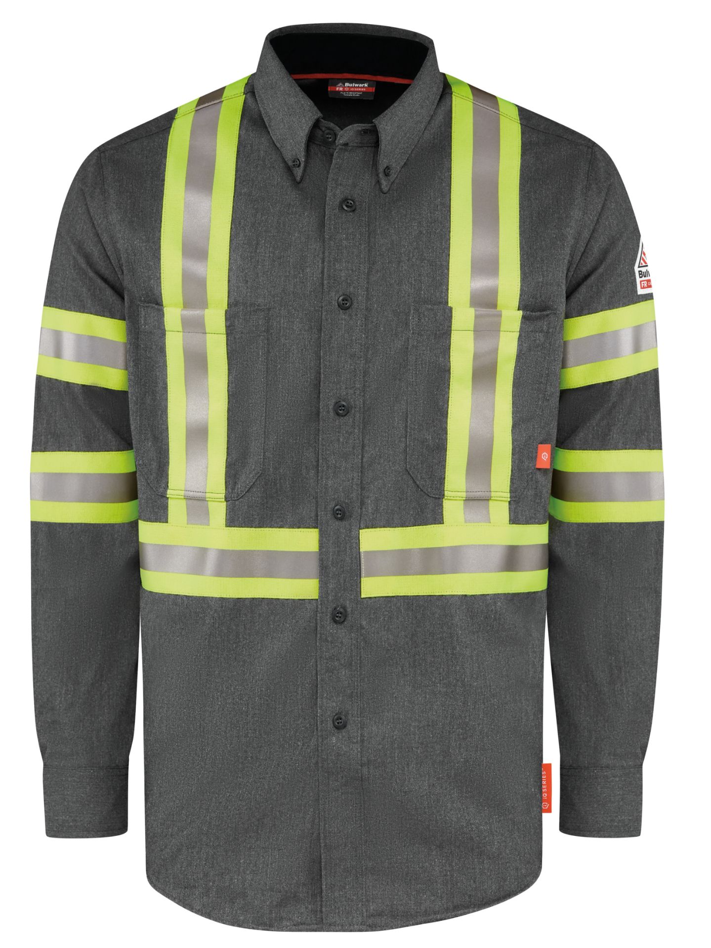 Picture of Bulwark® QS50-C1FR iQ Series® Men's Lightweight Comfort Woven Shirt