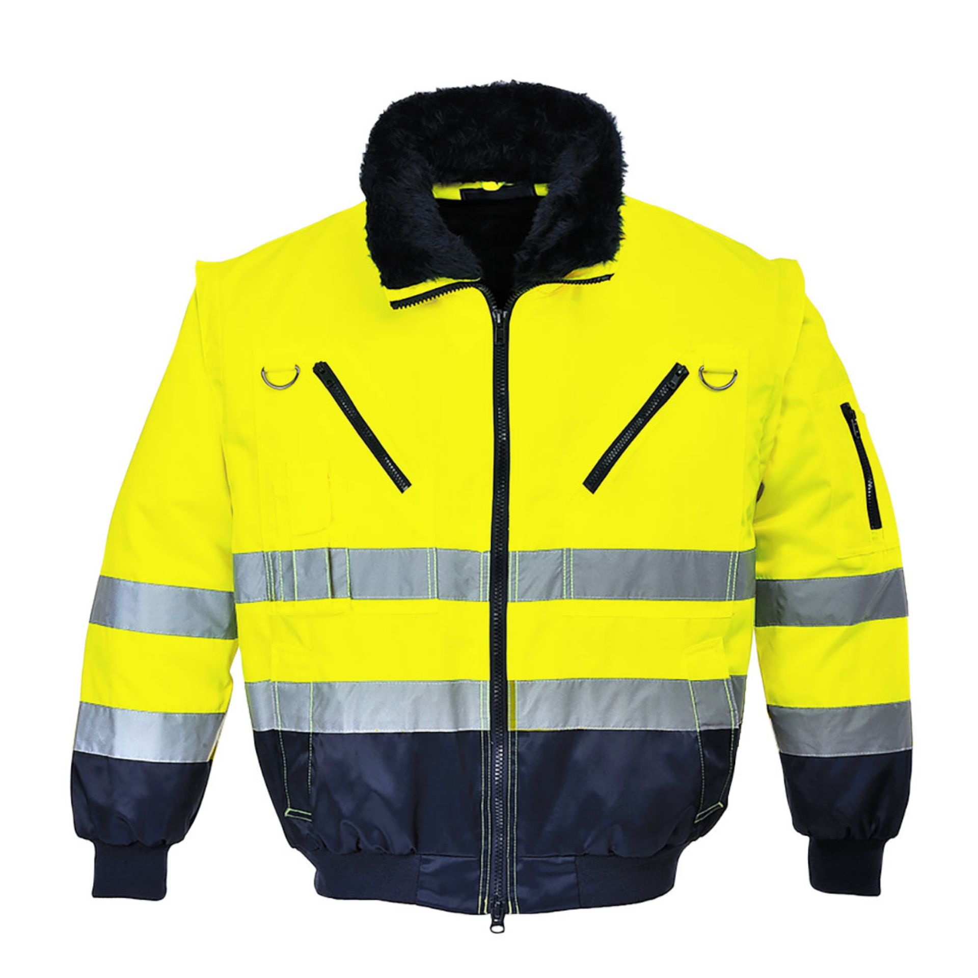 Picture of Portwest PJ50 HI-Vis 3-in-1 Pilot Jacket