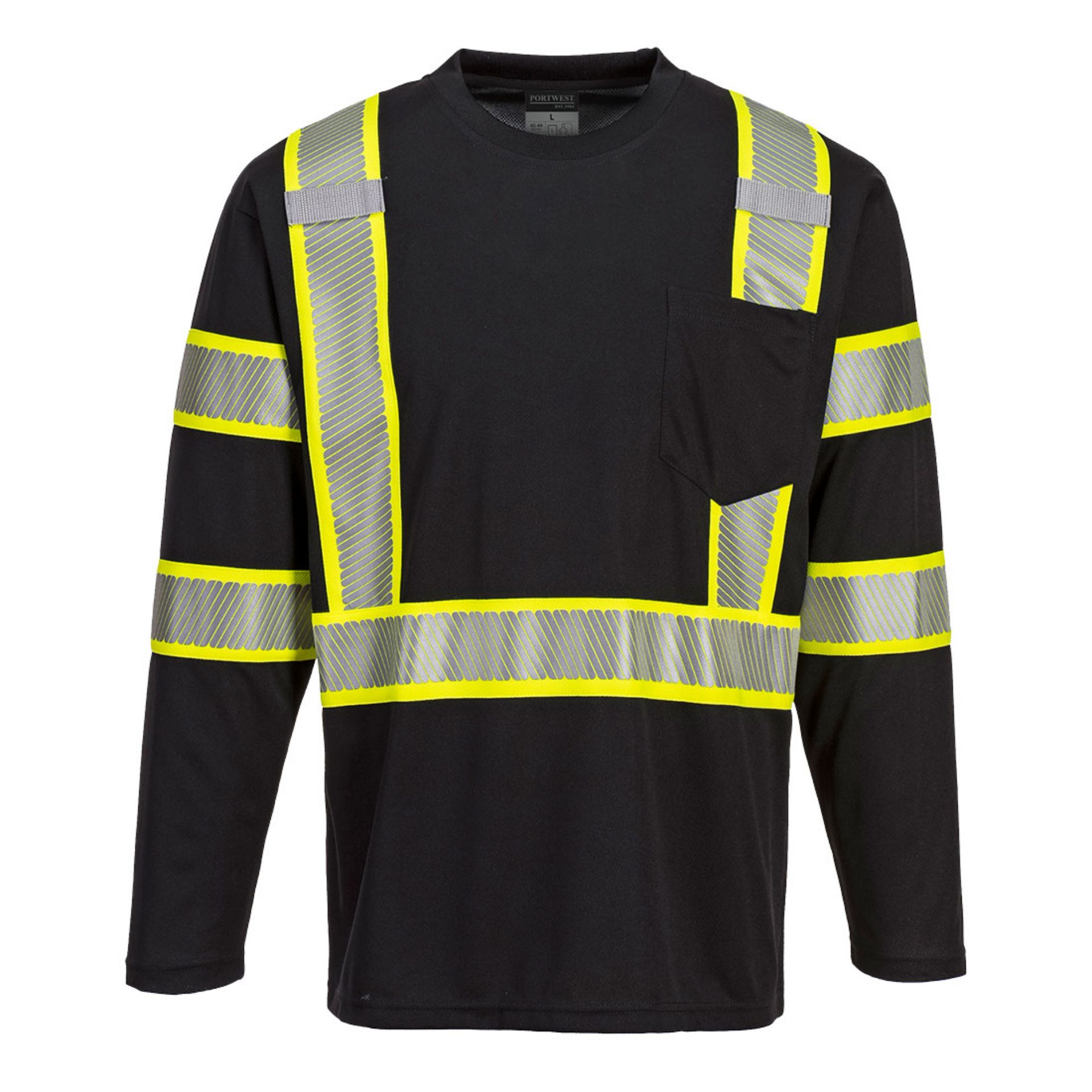 Picture of Portwest S346 Iona Plus Long Sleeve T-Shirt
