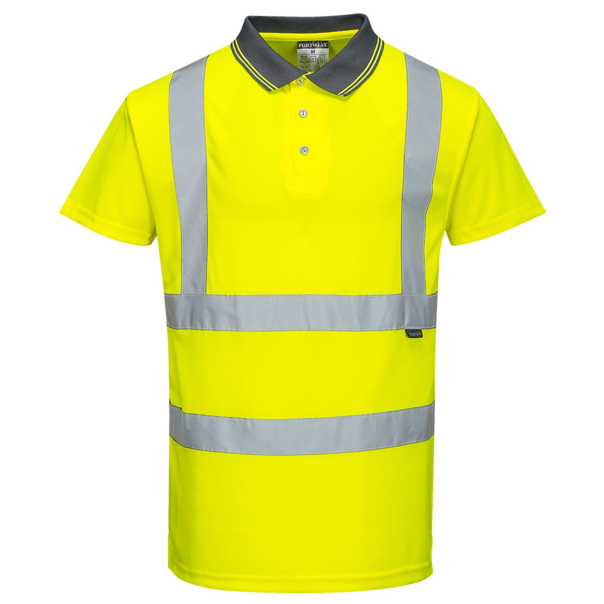 Picture of Portwest S477 Hi-Vis Short Sleeve Polo Shirt