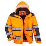 Picture of Portwest UC466 Hi-Vis Classic Bomber Jacket