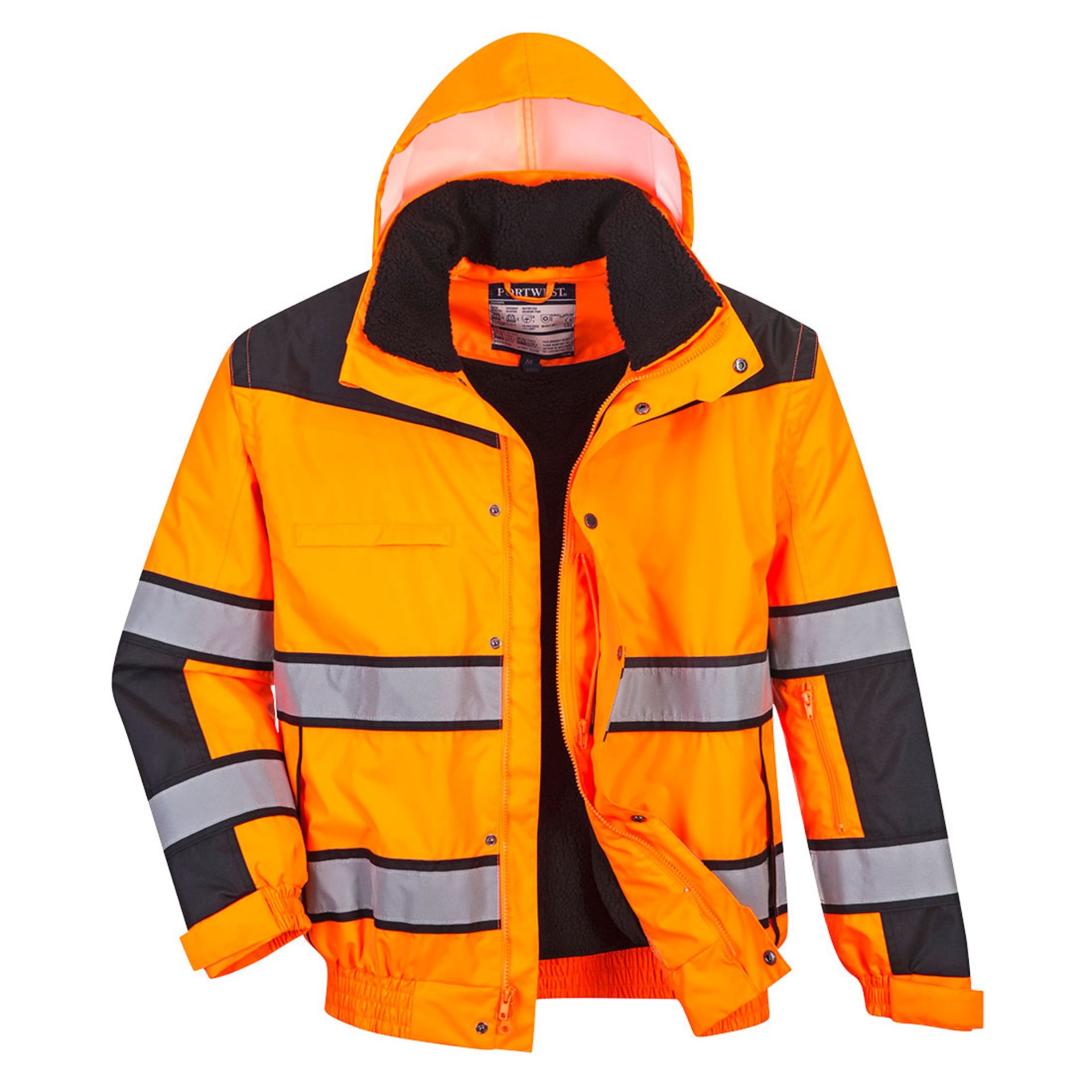 Picture of Portwest UC466 Hi-Vis Classic Bomber Jacket