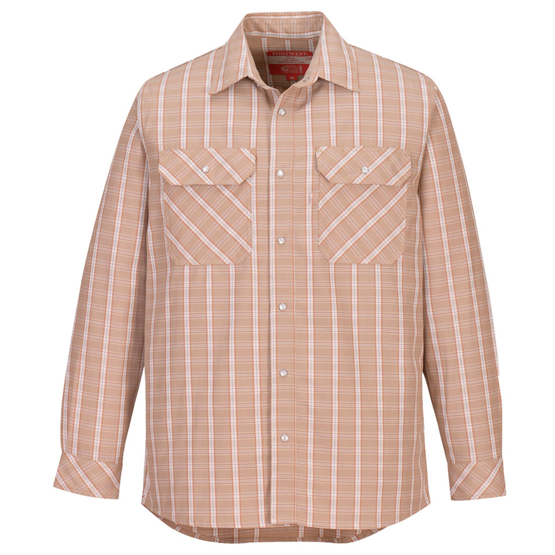 Picture of Portwest UFR97 Bizflame 88/12 FR Plaid Shirt