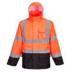 Picture of Portwest US366 Hi-Vis Contrast Rain Jacket