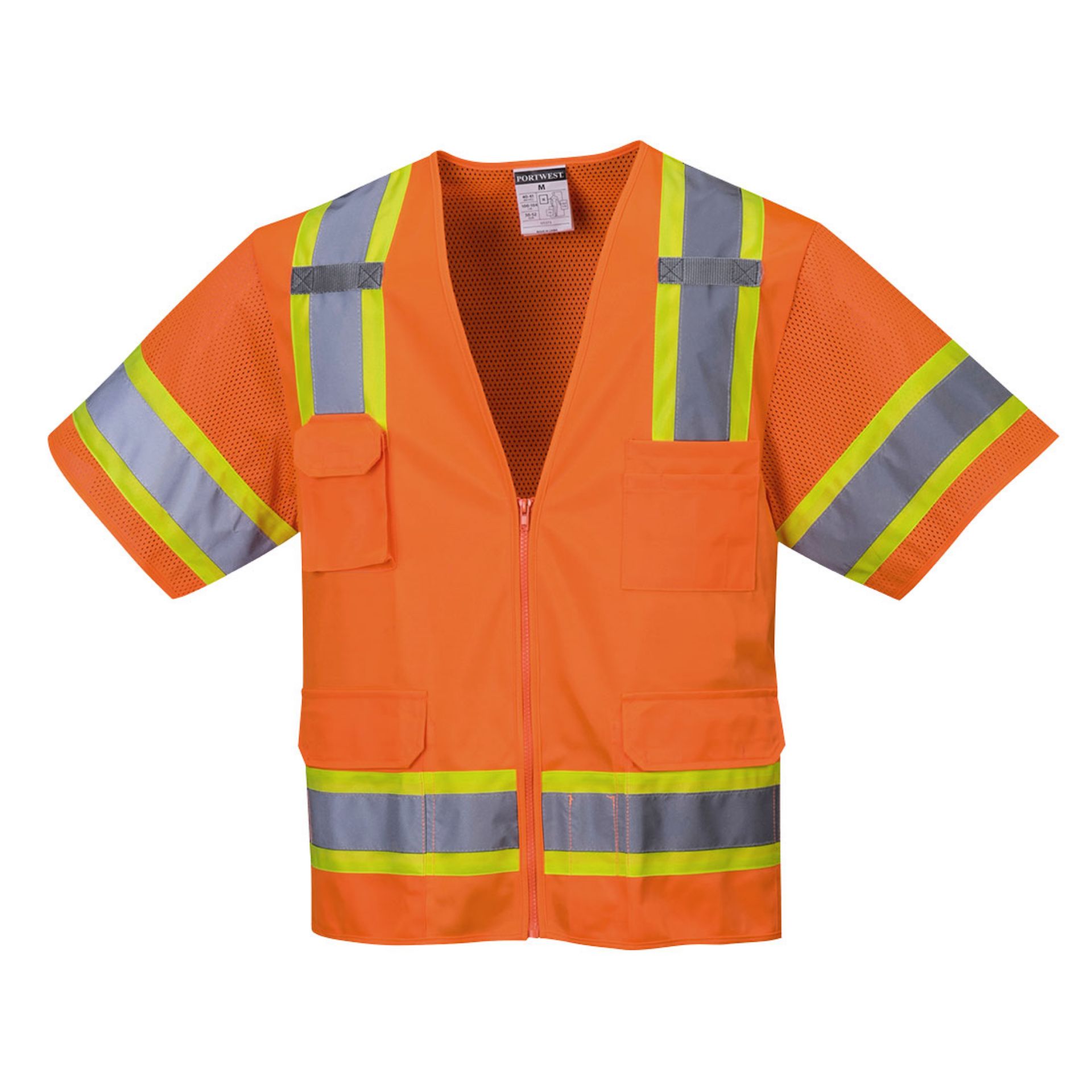 Picture of Portwest US373 Aurora Sleeved Hi-Vis Vest