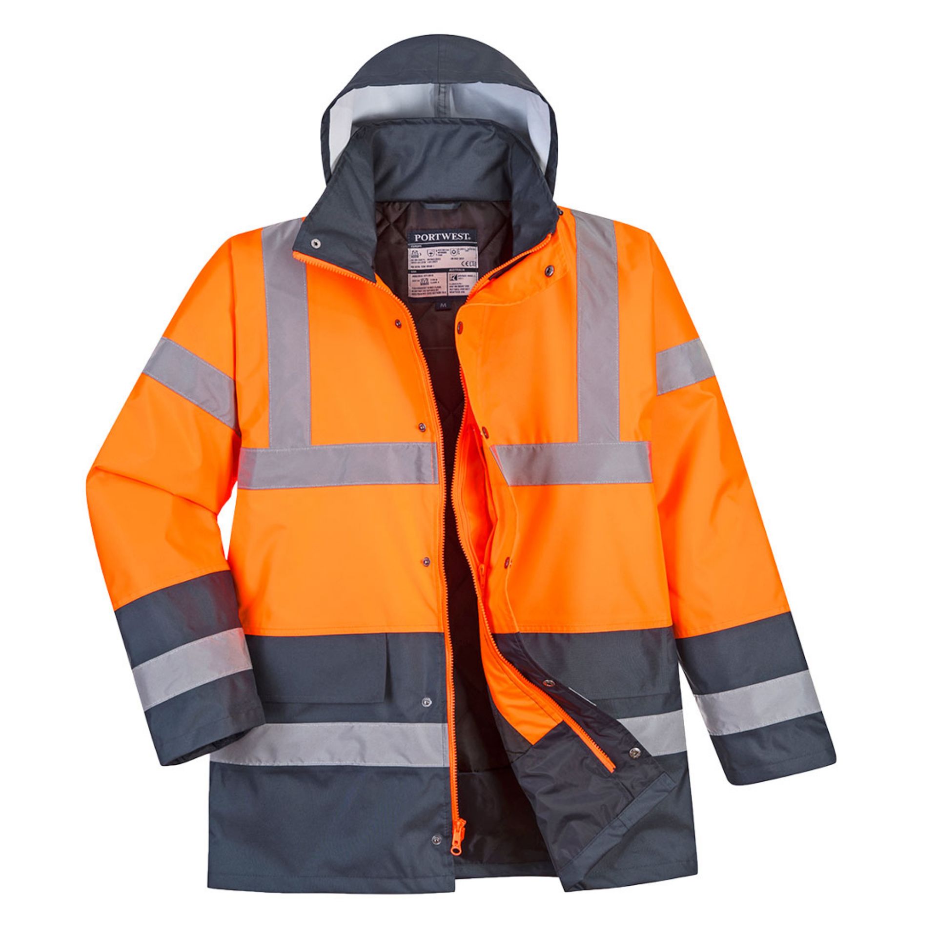 Picture of Portwest US467 Hi-Vis Two Tone Traffic Jacket