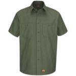 Picture of Dickies® WS20 Men's Canvas Short-Sleeve Work Shirt