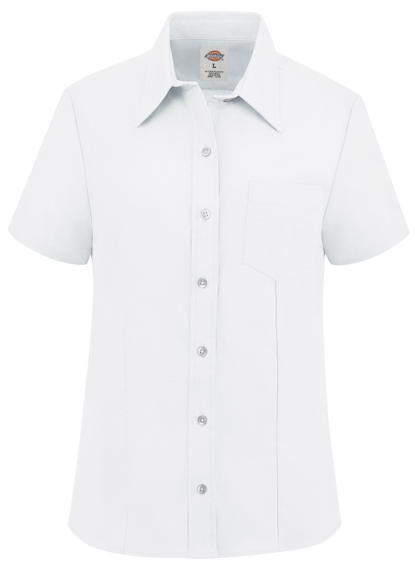 Picture of Dickies® S254 Women's Short-Sleeve Stretch Oxford Shirt