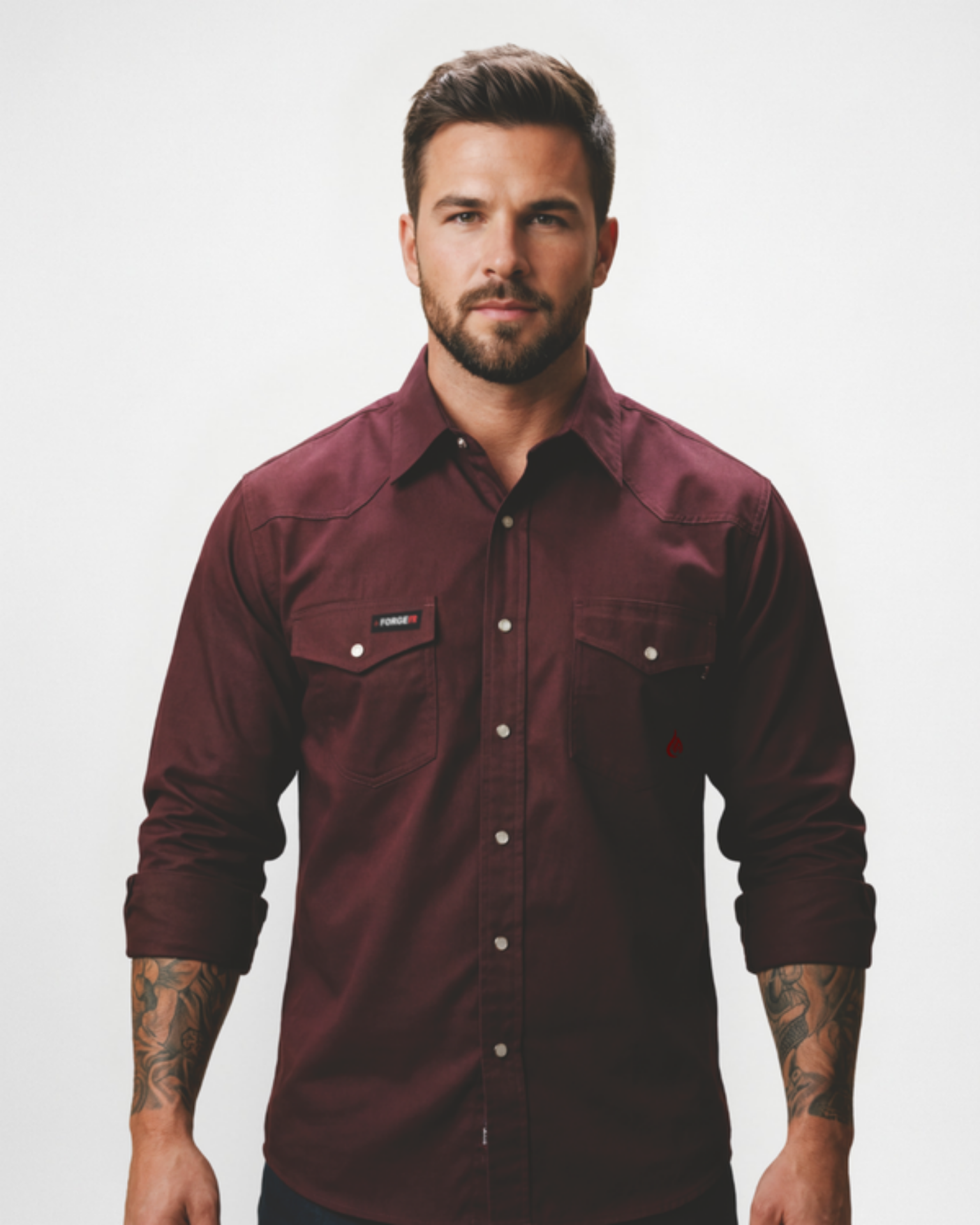 Picture of Forge FR MFRSLD-002 MEN'S FR SOLID SHIRT