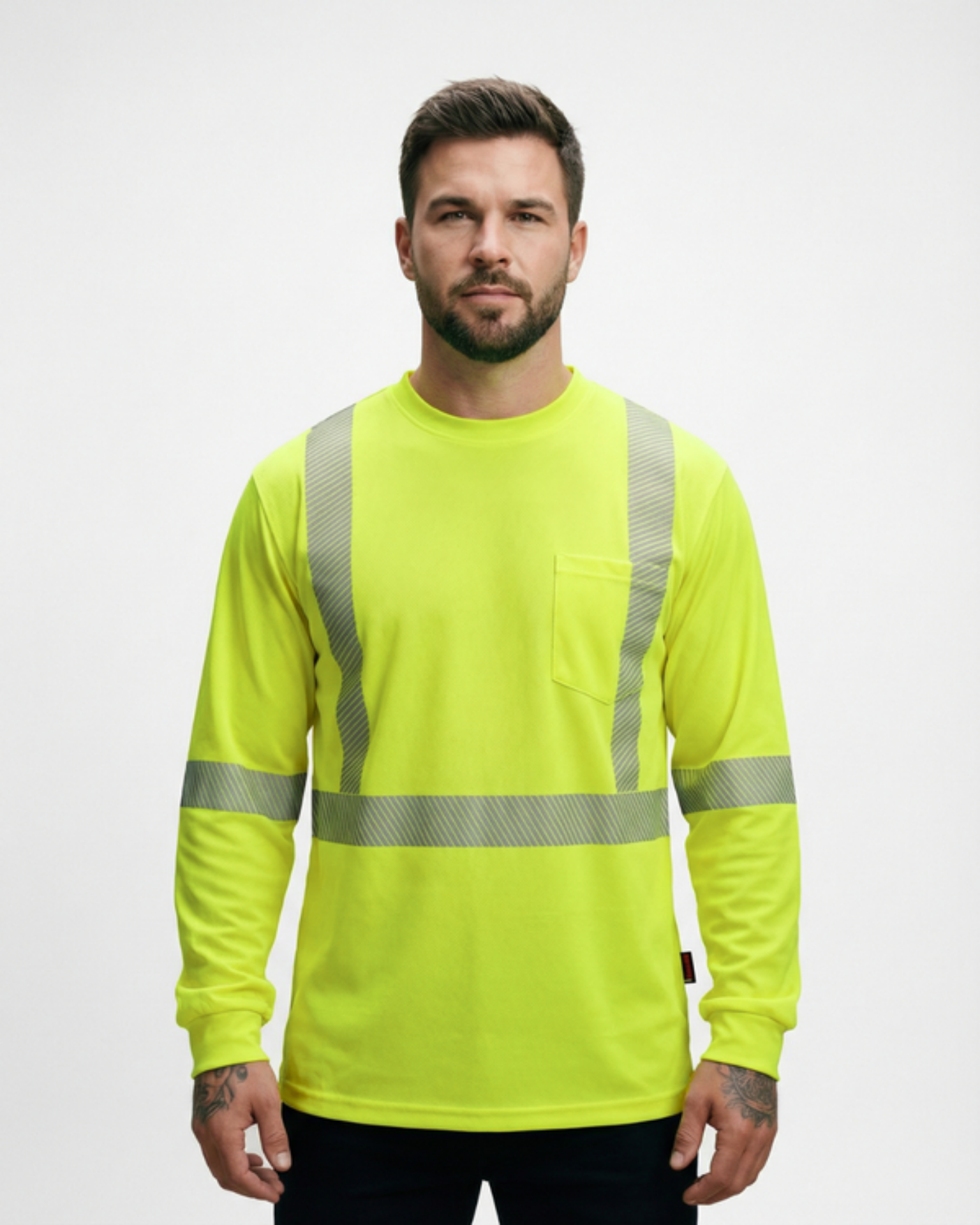 Picture of Forge FR MFRHVST-1 MEN'S FR HI-VIS T-SHIRT WITH TAPING