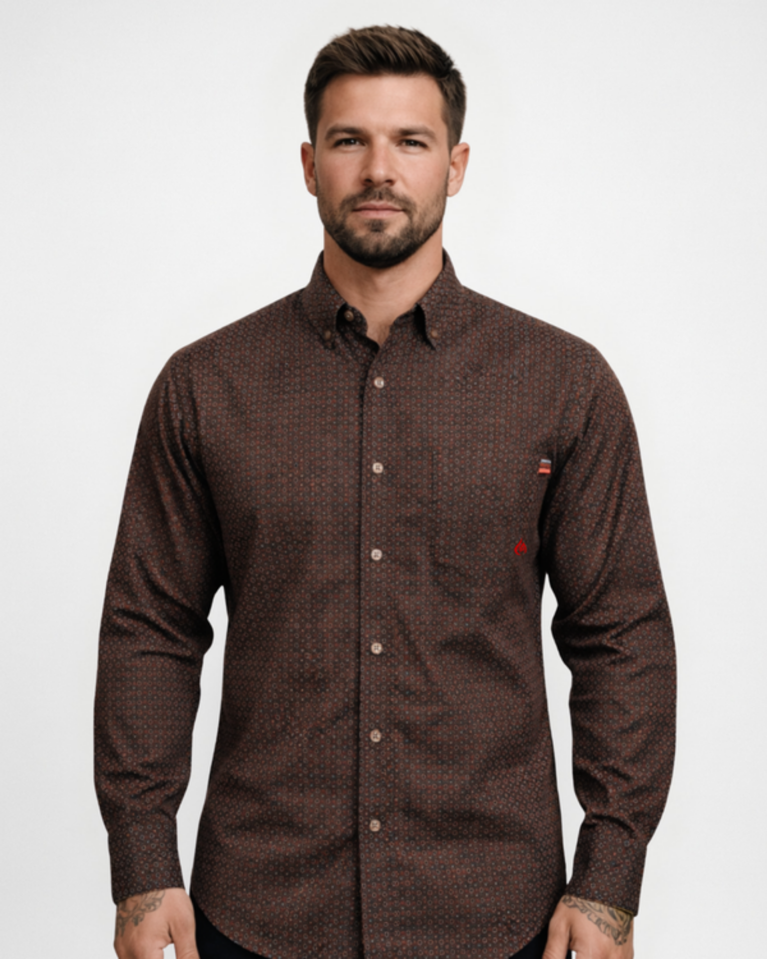 Picture of Forge FR MFRSTRCB-1 MEN'S FR PRINT SHIRT