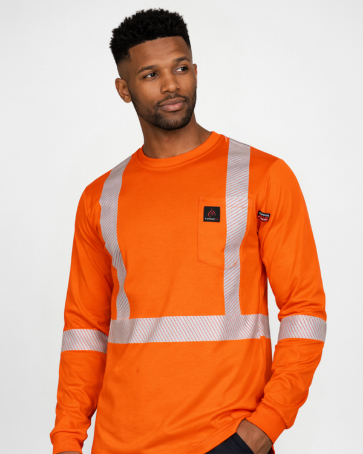 Picture of Forge FR MFRCCNT-3 MEN'S FR CREWNECK WITH TAPING