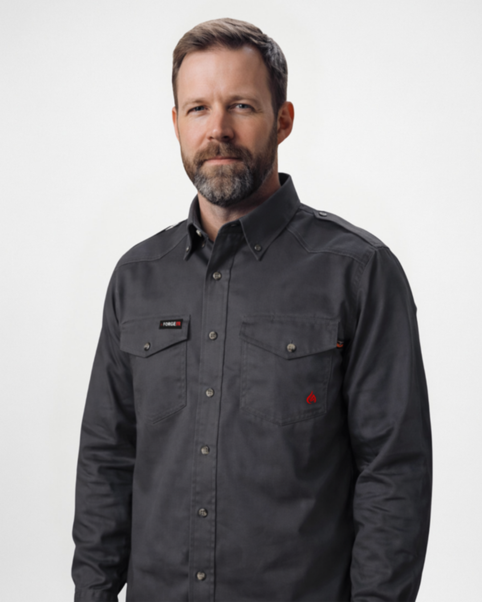 Picture of Forge FR MFRRIPB-003 MEN'S FR BUTTON RIPSTOP SHIRT
