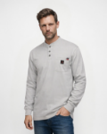 Picture of Forge FR MFRHNLY004 MEN'S FR HENLEY