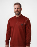 Picture of Forge FR MFRCSHNLY-LW MEN'S FR CONTRAST STITCH  HENLEY - LIGHT WEIGHT
