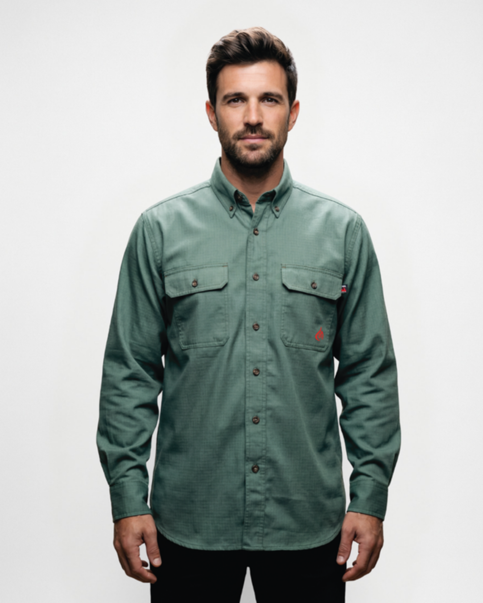 Picture of Forge FR MFRRIPB-024 MEN'S FR BUTTON DOWN WORK SHIRT