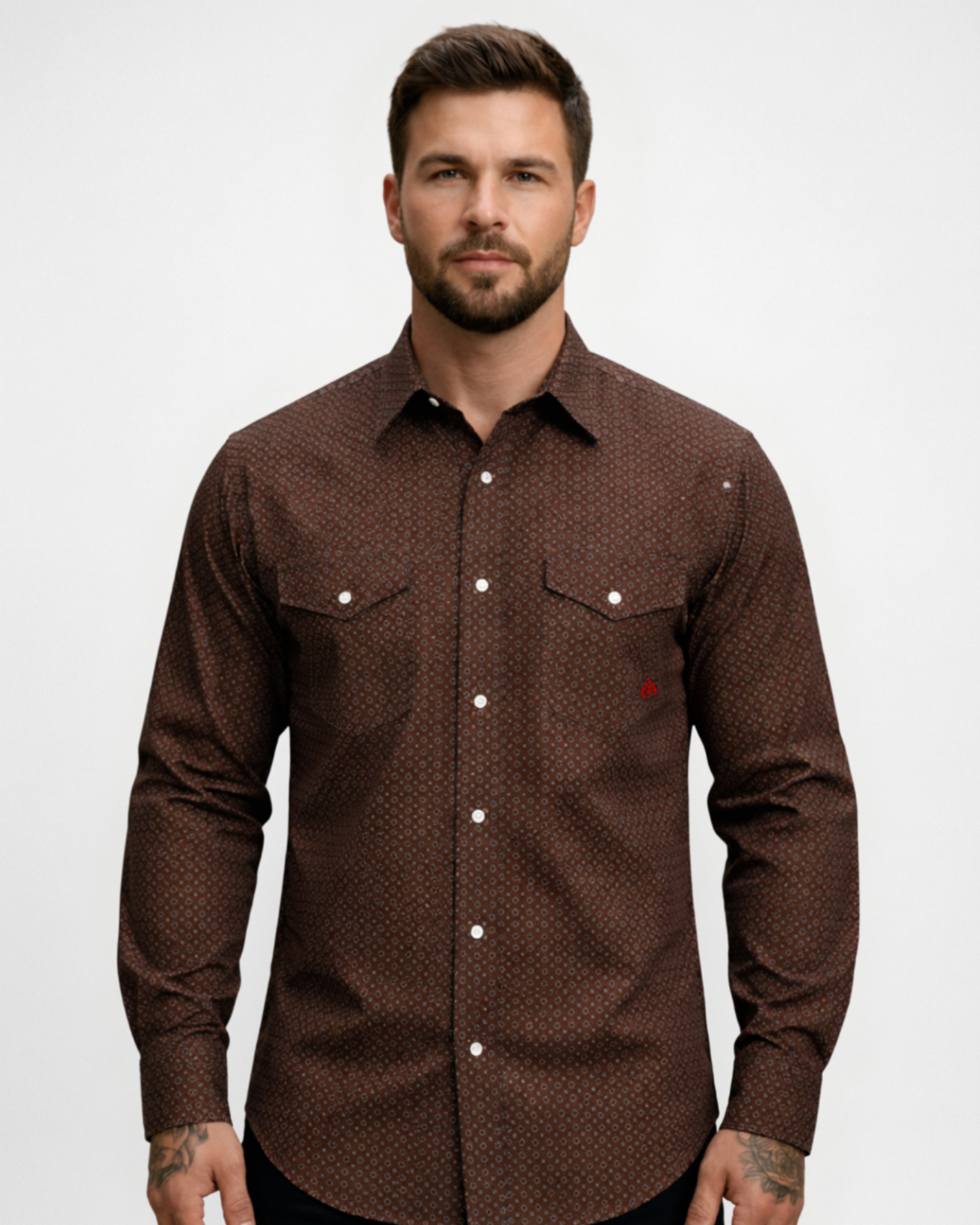 Picture of Forge FR MFRSTRCS-1 MEN'S FR PRINT SHIRT