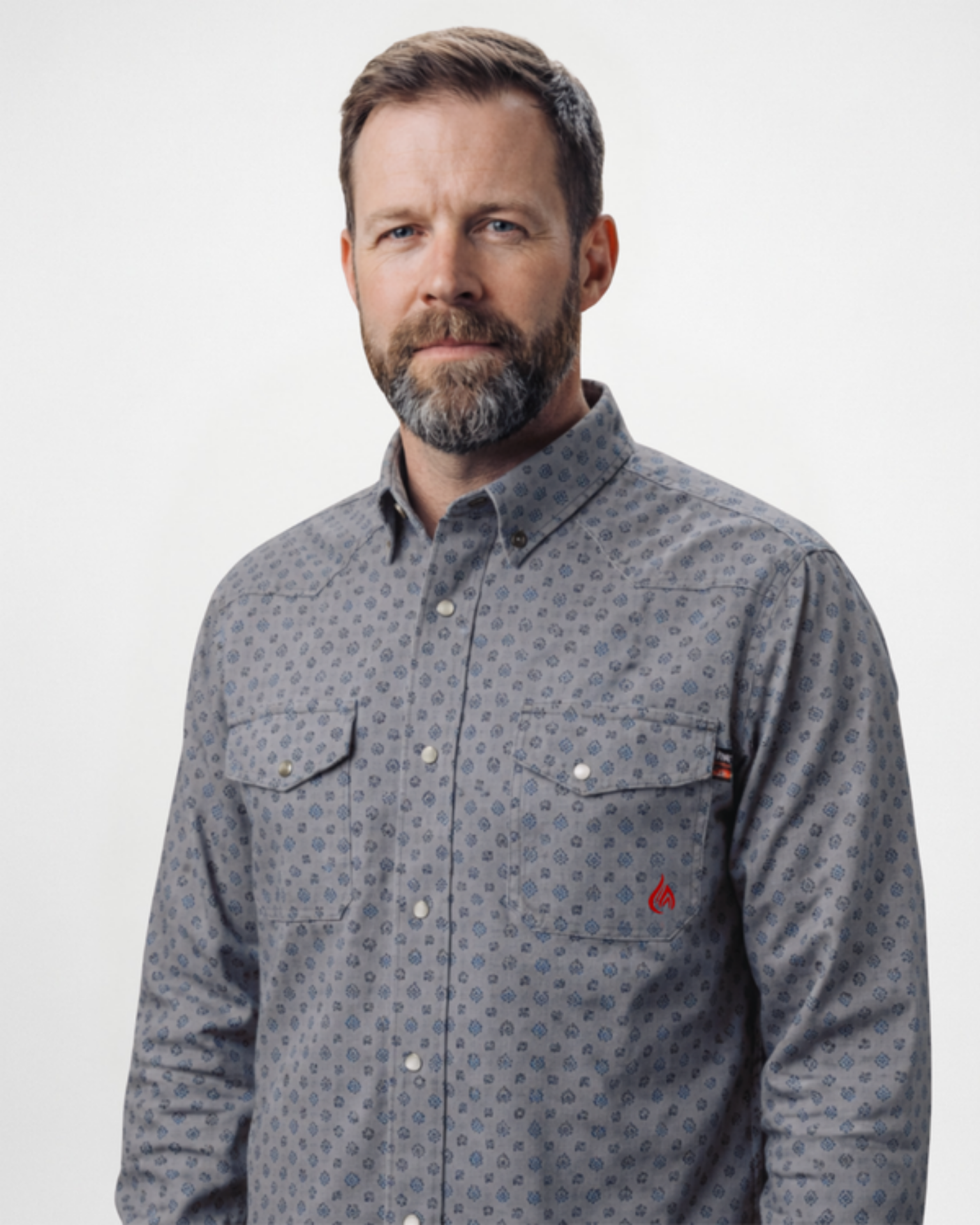 Picture of Forge FR MFRSTRCS-3 MEN'S FR PRINT SHIRT