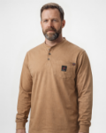 Picture of Forge FR MFRHNLY-LW MEN'S  LIGHT WEIGHT HENLEY TEE
