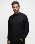 Picture of Forge FR MFRHNLY-LW MEN'S  LIGHT WEIGHT HENLEY TEE