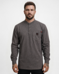 Picture of Forge FR MFRHNLY-LW MEN'S  LIGHT WEIGHT HENLEY TEE