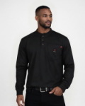 Picture of Forge FR MFRHNLY-LW MEN'S  LIGHT WEIGHT HENLEY TEE
