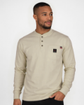 Picture of Forge FR MFRHNLY-LW MEN'S  LIGHT WEIGHT HENLEY TEE