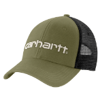Picture of Carhartt 101195 Mens Canvas Mesh-Back Logo Graphic Cap