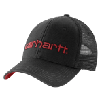 Picture of Carhartt 101195 Mens Canvas Mesh-Back Logo Graphic Cap