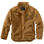 Picture of Carhartt 102182 Mens Flame Resistant Full Swing®  Relaxed Fit Quick Duck Insulated Coat