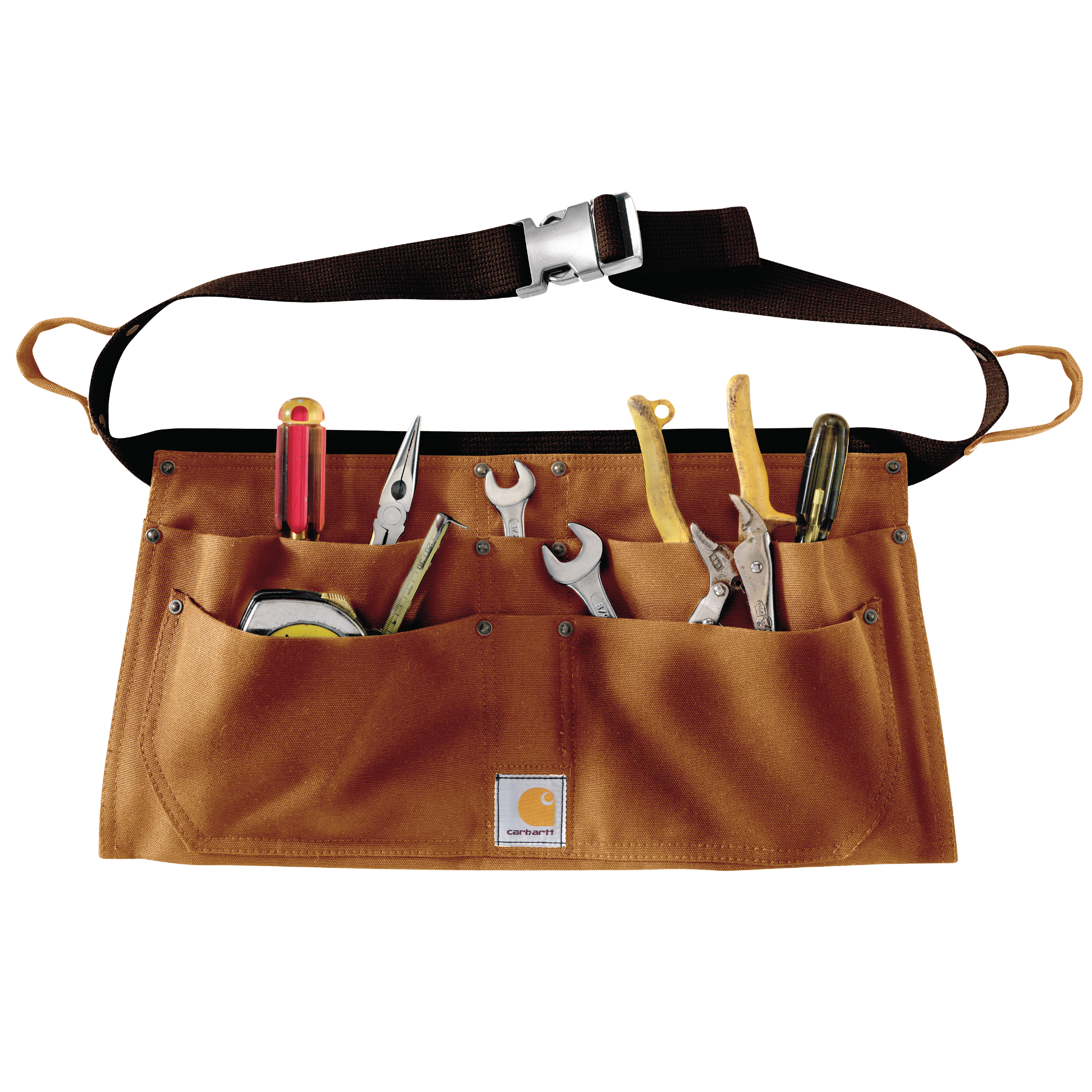 Picture of Carhartt 106668 Mens Firm Duck Half Apron