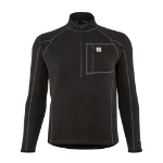 Picture of Carhartt UH0172MB UH0172-MB Force Heavyweight Synthetic-Merino Wool Blend Fleece Base Layer Quarter-Zip Top