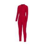 Picture of Carhartt UM0192W Midweight Cotton Blend Waffle Zip Front Union Suit