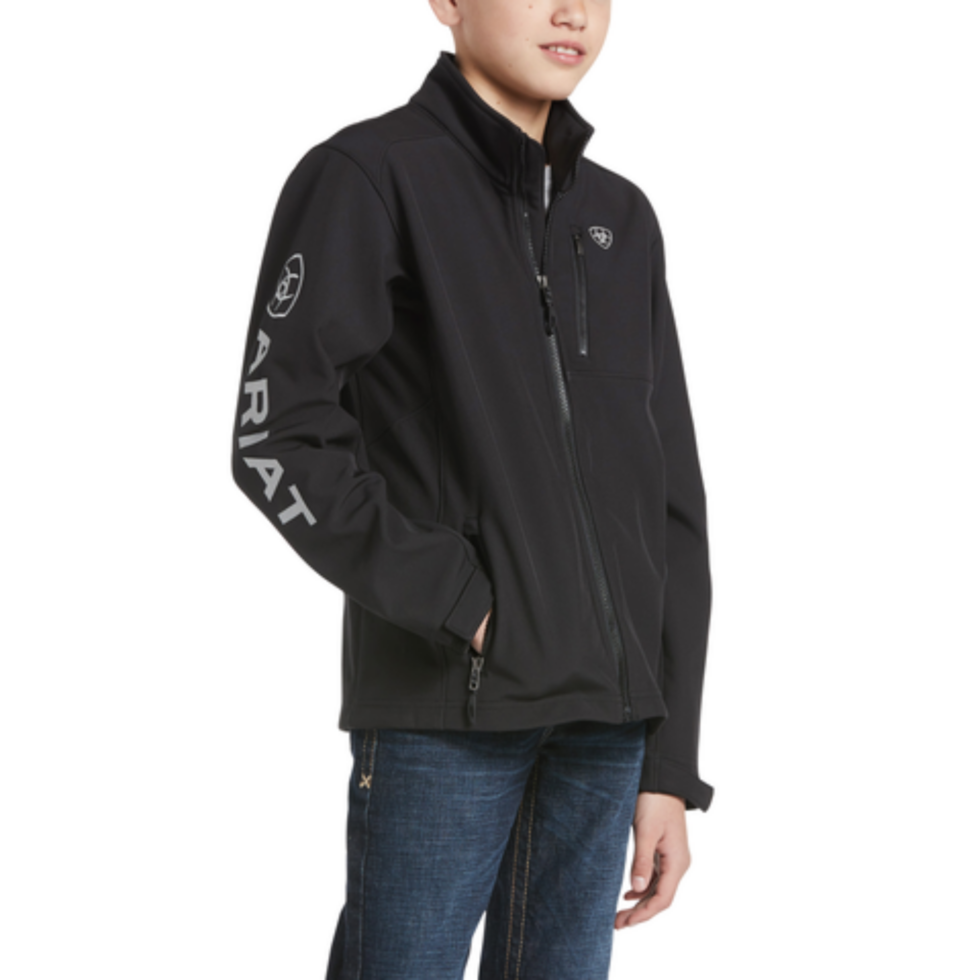 Picture of Ariat 10030212 Logo 2.0 Softshell Jacket