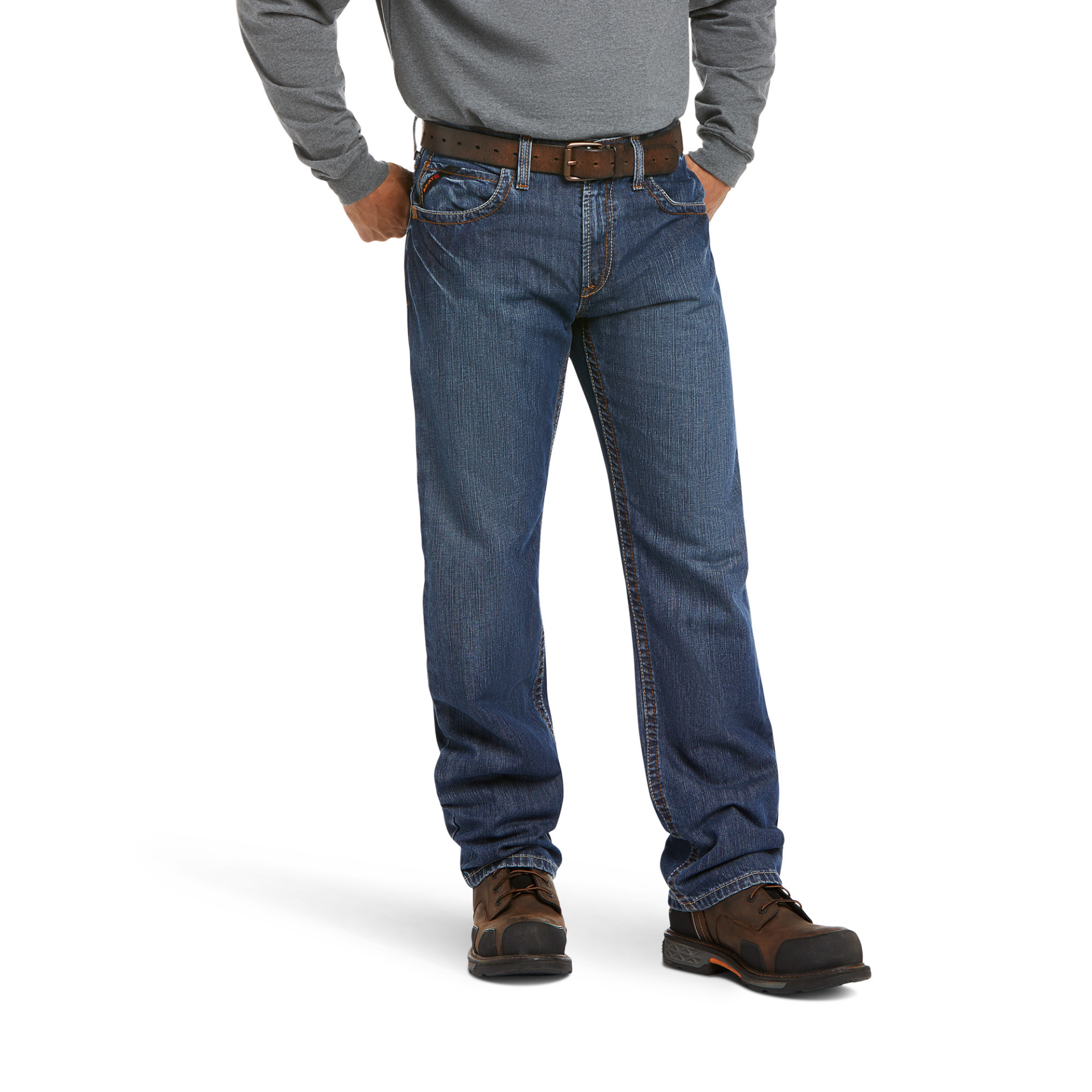 Picture of Ariat 10014449 FR M3 Loose Basic Stackable Straight Leg Jean