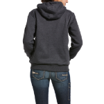Picture of Ariat 10032910 Rebar All-Weather Full Zip Hoodie