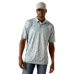 Picture of Ariat 10058846 Charger 2.0 Printed Polo